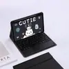 Adecuado para iPad Tablet Pro 11 pulgadas M4 Funda Protectora Teclado Bluetooth Táctil Retroiluminado Ranura para Lápiz Funda de Cuero Transfronterizo