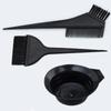 Placa de Mechas de Fibra de Carbono Transfronteiriça, Placa para Tingir Cabelo, Pente com Ponta Fina e Cauda para Mechas, Presilha de Posicionamento, Pincel para Contorno, Kit para Tingir Cabelo