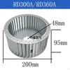 Ventilador de refrigeración para bomba de vacío BUSCH Aspas Cubierta del ventilador RA0302D/0305D/0250D/Accesorios