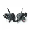 Bicicleta de Montaña 27 Velocidades Split Thumb Shifter M370 Thumb Shifter Desviador de Bicicleta Accesorios Universales para Ciclismo