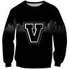 Sudadera con Capucha de Cuello Redondo Serie Urbana Sinterizada Transfronteriza Europea y Americana Sudadera Personalizada con Impresión 3D Jersey Sudadera de Cuello Redondo
