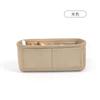 Bolsa de cosméticos de fieltro de fábrica, bolsa de almacenamiento de viaje de fieltro, bolsa de forro para damas, bolsa de almacenamiento creativa