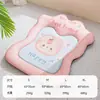 Cama Refrescante de Seda Helada Transpirable Portátil para Gatos de Primavera y Verano, Cómoda Cama para Gatos Ragdoll que Protege el Cuello, Cama para Perros, Alfombrilla para Mascotas