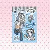 Libro de Pegatinas Domi Nuevo Ins Personaje de Chica Dulce y Genial Coreana Ins Creativo Goo Card Material Manual de Pegatinas