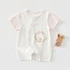 Ropa para recién nacidos Moon Bear, mono fino de verano, clase A, de algodón puro, sin huesos, para niños y niñas