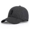 Nova Touca de Baseball Quente Masculina para Outono e Inverno para Pessoas de Meia-Idade e Idosos Espessada com Proteção para Orelhas Boné com Aba Boné de Baseball à Prova de Frio para Exterior