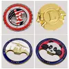 Monedas Conmemorativas Metálicas Personalizadas, Monedas Conmemorativas Estéreo de Doble Cara Pintadas Retro, Fabricante Productor de Medallas Conmemorativas de Espejo Hidráulico