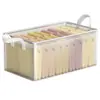 Caja de almacenamiento para ropa y pantalones, tipo cajón para el hogar, para guardarropa, plegable, para capas, para guardar objetos pequeños