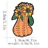 Aliexpress Moda Novo Produto Desenho Animado Peru Esquilo Abóbora Broche Criativo Fofo Personalizado Liga de Zinco Gotejamento de Óleo Emblema Acessórios