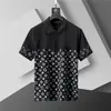 Transfronterizo [Versión Correcta] 26 Camisa Polo de Verano para Hombre de Negocios Estilo Nuevo con Cuello Campana y Mangas Cortas, Estilo Europeo y Americano, Alternativa de Comercio Exterior
