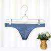Entrega de uma peça Roupa interior dos homens U convexo micro fio fio dental Fino Gelo Seda sexy tanga shorts para homens jovens