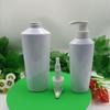 Botella de Champú Blanco de 300 ml/500 ml Botella de Gel de Ducha Botella de Loción Limpiadora Botella con Bomba Hidráulica Material de Embalaje Cosmético