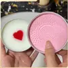 Jabón en Polvo para Limpiar Brochas de Maquillaje Nai Pai Esponja de Belleza Herramienta de Limpieza para Esponjas de Maquillaje Jabón Limpiador Mini Conveniente Sin Residuos