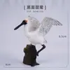 Juguete Sólido de Pájaro Artificial Modelo Animal Loro Búho Flamenco Set de Pájaros Regalo Cognitivo para Niños
