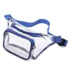Amazon Transfronterizo PVC Transparente Bolsa de Cosméticos Impermeable Bolsa de Almacenamiento Portátil Artículos Varios Viaje Deporte Bolsa de Cintura