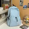 Mochila Escolar Modelo Nuevo 2026 Transfronteriza para Estudiantes de Secundaria y Preparatoria, Mochila de Estilo Fresco para Niñas, Mochila de Viaje Casual de Color Sólido
