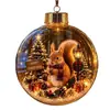Enfeites Amazon Novo Design Portátil Animal Natal Bola de Cristal