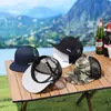 Sombrero de Verano Malla Transpirable Sombrero Hip-Hop Tapa Dura Visera Gorra con Visera Deportiva Exterior Camuflaje Sombrero de Protección Solar Calle Hombres
