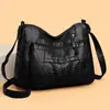 Bolsa Transversal Fashion de 2026, Grande Capacidade, Multi-compartimentos, Bolsa de Ombro Tote Casual para Viagem para Mães de Meia-idade e Idosas