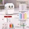 Impresora Mini Portátil Exclusiva Transfronteriza Más Vendida para Uso Doméstico, Se Conecta a Teléfonos Móviles Vía Bluetooth, Impresión Inteligente de Etiquetas sin Tinta
