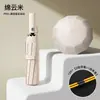 Paraguas Totalmente Automático de 120 Varillas para Hombre, Paraguas de Sombrilla Ampliado y Reforzado, Protección Solar, Protección UV, Logotipo Impreso Personalizado