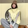 90 Plumas de Pato Branco Novo Colete de Penas Roupa Externa Feminina 2026 Inverno Acolchoado Diamante Casual Solto Quente Fashionável Jaqueta