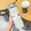Taza Térmica de Acero Inoxidable de Gran Capacidad con Correa y Popote, de Moda
