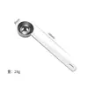 Aço Inoxidável 304 5ml a 30ml Colher Medidora Colher Medidora de Grãos de Café Utensílios de Confeitaria Colher Medidora com Balança para Leite em Pó e Frutas em Pó