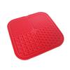 Tapete de Silicone para Lamber Pet Mais Vendido da Amazon, Tigela de Alimentação Lenta de Silicone para Pet, Tapete de Lamber com Ventosa para Gatos e Cachorros, Tapete de Alimentação Lenta