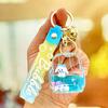 Llavero de Muñeca Sanrio de Dibujos Animados Lindo Botella de Cristal a la Deriva Bolsa de Arena Colgante Joyería Pequeña para Niña Niños