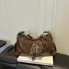Otoño 2026 Nuevo Elegante Diseño de Nicho Sensación de Alta Gama Gran Capacidad Chic Simple Versátil Bolso de Hombro Cruzado
