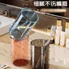 Vaso para cepillo de dientes, vaso para enjuague bucal, anti-moho, para el hogar, lujo ligero, alto valor estético, adecuado para niños, parejas y adultos, vaso para el cuidado dental