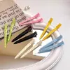 Pinzas para el Cabello de Pato de Color Dopamina para Flequillo y Cabello Fino, Pasadores Pequeños Sin Costuras para Mujeres, Accesorios para el Cabello al por Mayor