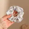 Ligas para el cabello tipo moño coreano, extragrandes y relajadas, para un look chic y sofisticado. Diademas y accesorios para el cabello de alta elasticidad para mujer