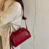Bolso de mujer con textura de alta calidad 2026 nuevo estilo coreano otoño e invierno bolso de mano vintage nicho bolso de hombro cruzado para chica