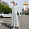 Ropa de Verano para Mujer, Nuevo Estilo, Larga, de Cuerpo Completo, Ajustada, de Seda de Hielo, para Playa, Protección Solar, Cubre-Traje Anti-UV