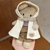 Suéter Nuevo de Otoño e Invierno, Jeans, Bufanda, Llavero de Gatito de Piernas Largas, Colgante de Bolso de Moda para Vestir