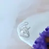 Nafuge Joyería de Plata al por Mayor Pendientes de Plata de Ley 925 de Moda para Mujer con Perla Natural Elegante Joyería de Plata de Lujo Ligero