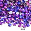 Não. 30 fundo plano diamante de vidro strass diy jóias de unhas redondas de cristal pedra caso do telefone móvel boneca vara broca cerca de 6,5 milímetros