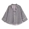 ¡Solo de comercio exterior! Nueva moda de primavera, manga larga, diseño holgado casual, top de camisa de nicho 2340939