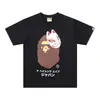 230g Pesada Autêntica Tendência Marca Pe Verão Novo Camiseta de Manga Curta para Homens e Mulheres, Estilo Casal, Caimento Solto