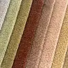 Tela de chenilla al por mayor en stock, engrosada para tapicería suave y dura, cojines, cabeceros, cojines de color liso, almohadillas para ventanales, tela para sofás