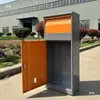 Caja de Entrega Express Carta de Entrega para Casa/Villa Envoltura para Almacenamiento en Casa Caja de Acceso Piezas Autoextraíbles Antirrobo