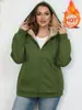 Amazon transfronterizo Europa y Estados Unidos nuevo comercio exterior mujeres en stock invierno explosiones cálido felpa abrigo con capucha