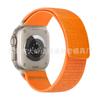 Adecuado para Correa de Apple Watch iWatch S12 Etiqueta de Cuero Bucle de Nailon Wild Trail Correa Ultra4