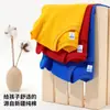 Camisetas Coloridas para Niños, Camisetas de Algodón Puro de Manga Corta Color Caramelo para Niños y Niñas, Uniformes de Clase de Primaria, Actividades Familiares de Jardín de Infancia