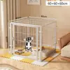 Valla para Mascotas Perro Interior Perro Pequeño Anti-Fuga Perrera Jaula para Perros Doméstica Interior Jaula Reforzada Grande