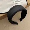 2026 Nueva Versión Coreana Diadema de Esponja de Corona Alta Plisada Elegante de Gama Alta, Accesorio para el Cabello Exquisito y Lujoso
