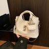 Bolsos de Mano Pequeños de Moda para Mujer 2025 Nuevo Verano Bolso Cruzado Versátil Super Popular Bolso Tote Tipo Cubo