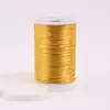 Cuerda de seda coreana de 2 mm Cuerda de nudo chino No. Tambor de 5 cuerdas trenzadas 100 yardas/barril perenne en stock